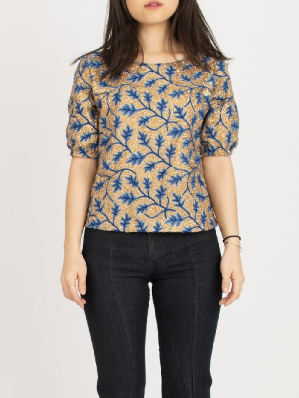 Anthropologie x The Odells Bianca Sequin Top - Picture 3 of 14
